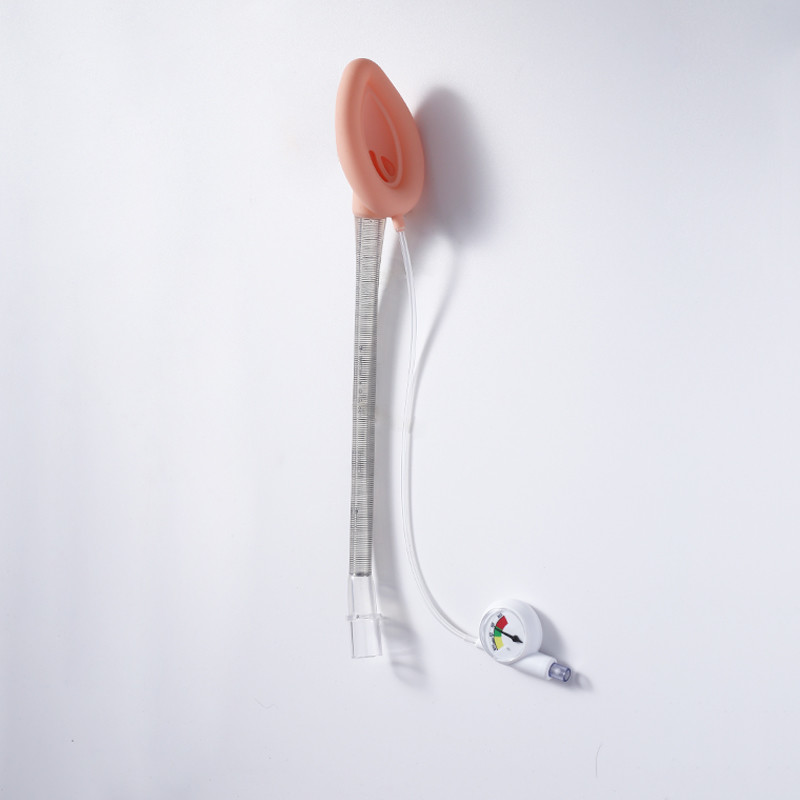 Anesthesia ISO CE Soft Medical Silicone LMA Laryngeal Mask With Patent Cuff Monitor