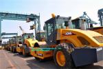 Full Hydraulic Construction Road Roller Single Drum XS143J 103Kw Euro III