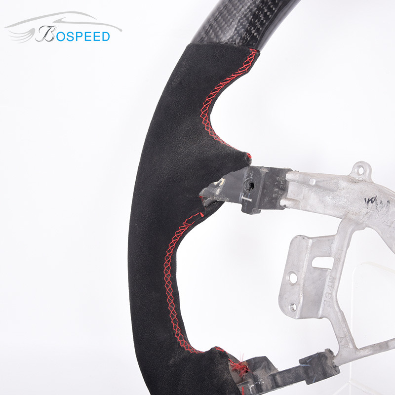 Toyota Alcantara Sports Rav4 Leather Steering Wheel Custom Carbon Fiber