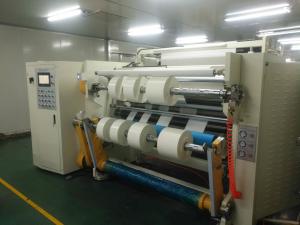 Adhesive Tape Paper Roll Slitting & Rewinding Machine Plc Controlled