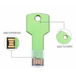 Cheap Key Shape Metal Pen Drive 2Gb USB flash drive for Corporate Promotional