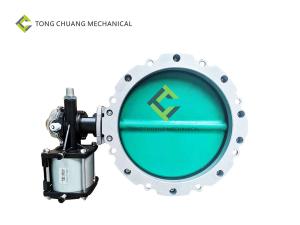 Quality V1FS300GBN Pneumatic Operated Butterfly Valve Single Flange Aluminum Alloy wholesale