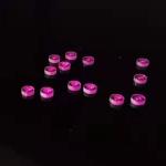 Lab Created Al2O3 Cup Jewel Bearing For Watch Movement Parts