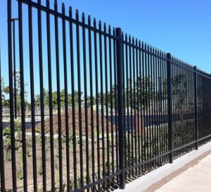 Quality Wrought Iron Zinc Steel Palisade Fencing Easily Assembled Eco Friendly wholesale