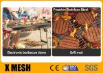 Polished Stainless Steel Round BBQ Grill Mesh For Travel