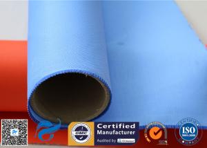 Quality Colored Silicone Coated Glass Fabric Fiberglass Sound Insulation 530gsm 127cm wholesale
