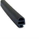 Windproof Wooden Door Brown EPDM Foam Sealing Gasket Rubber Strip Extruded