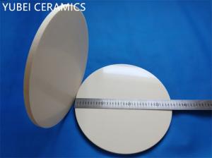 Quality Round Polishing Alumina Ceramic Plates 95% Al2O3 Ceramic Insulation Sheets wholesale
