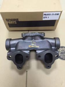 Quality 6151-11-5160 Excavator 6D125 Engine Parts Exhaust Manifold For PC300-3 PC400 wholesale
