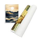 Digital Printing 280gsm Polyester Canvas For Aqueous Ink