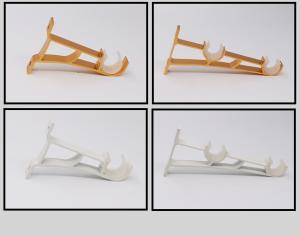 Quality Electroplating 28mm Diameter 0.4mm Thickness Curtain Pole Bracket Aluminum wholesale