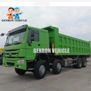China Front Lifting Stone Sand 8X4 30cbm Tipper Dump Truck on sale