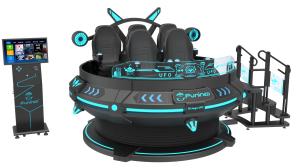 Quality Entertainment 55 Inch Screen 9D VR Chair AC220V 5 Seats wholesale