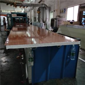 Quality 2017 new design light weight 50mm waterproof eps sandwich roof panel wholesale