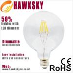 China Factory Nice Looking G95 6W Copper Filament Lamps Factory