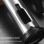 Auto Pourer Metal Wine Opener Rechargeable Battery Operated Corkscrew Christmas