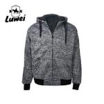 Streetwear Embroidered Heavy Cotton Logo Drawstring Soft Knitted Men's Hoodies &