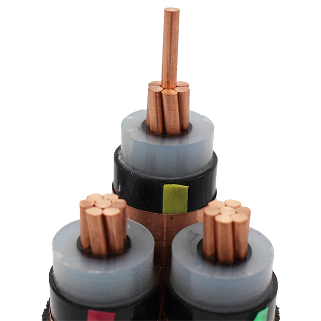 Armoured 4 Core 35mm 50mm Xlpe Insulated PVC Sheath Steel Tape Steel Wire Power Cable
