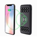 5V1.2A Wireless Suction 10000mAh Led Logo Power Bank UN38.3