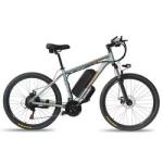 23Ah 27.5 Inch Electric Bike , Fat Tire Full Suspension Ebike Brushless 40km/H