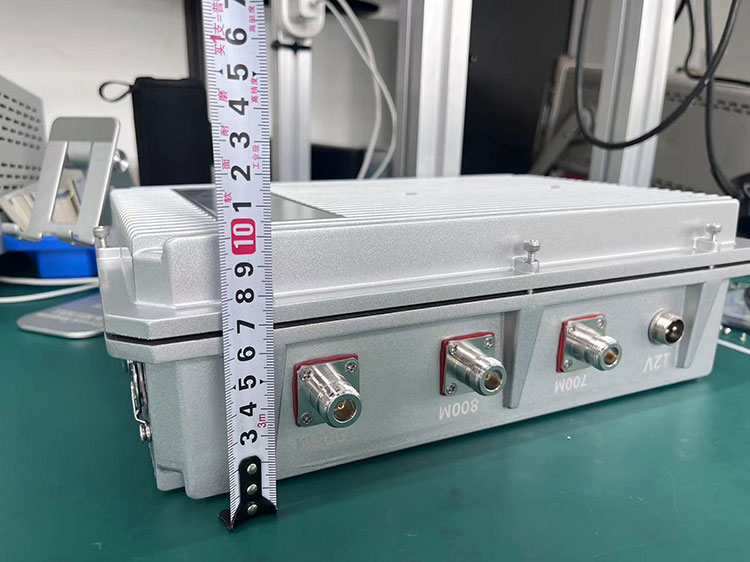 12v 150W Anti Drone Detection System RF Frequency Jammer 2km 3 Band