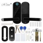 Wifi APP Fingerprint House Door Lock / Waterproof Fingerprint Security Door Lock