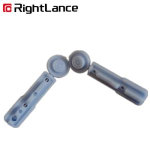 Quality Disposable Plastic 0.32mm Sterile Blood Lancet For Sugar Testing Soft Twist wholesale