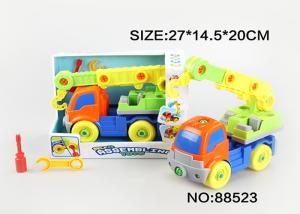 Quality Multi Colored Kids Excavator Toy Truck , Toy Construction Vehicles Set wholesale