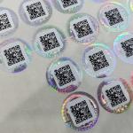 Customized Anti Counterfeiting Security Label Stickers Optically Changeable