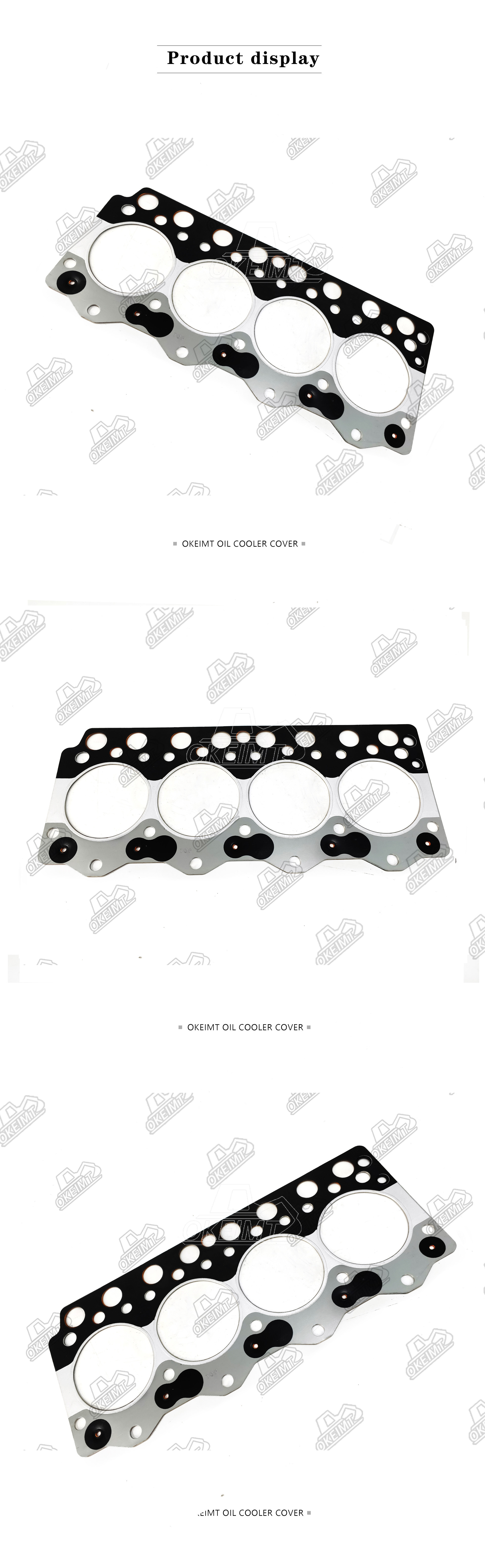 Iron Head Gasket 6204-11-1812 For Komatsu 4D95 4D95S Excavators