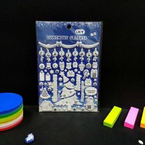 Quality 0.7mm Festive Stickers Candy Gift 3D Foam Stickers For Promotional Gifts wholesale