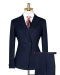 Custom Ladies Double Breasted Formal Suits for Women in Spring Summer Autumn