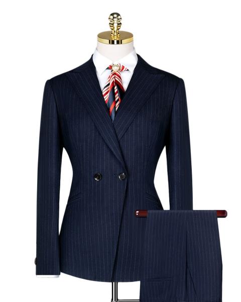 Custom Ladies Double Breasted Formal Suits for Women in Spring Summer Autumn