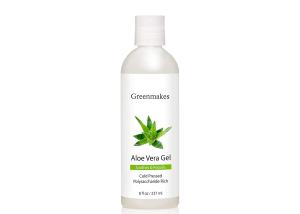 Quality Organic Aloe Vera Gel Moisturizing / Soothing Deep Cleansing Face Gel wholesale