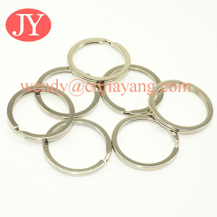jiayang high quality bulk price 2.0mm wire key ring gold plated