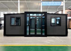 Quality 20-foot gray carved board expansion container house wholesale