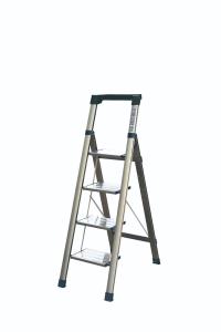 Quality Aluminium Alloy 6063 1.38m 4 Tread Aluminium Step Ladder wholesale