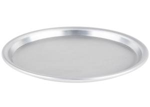 Quality RK Bakeware China Foodservice NSF 16 Inch Aluminum Coupe Pizza Tray Wide Rim Pizza Pan wholesale