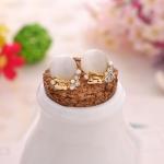 2018 Fashion American style lady party EarringsSilver Many Colors Round shape