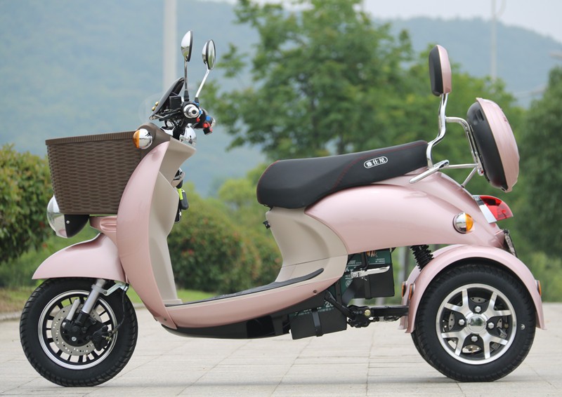 Max Speed 20-32KM/hour Easy Shopping 3 Wheel Motorcycle For Adult