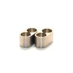 Electro Coated CNC Mechanical Parts Stainless Steel Turned Parts
