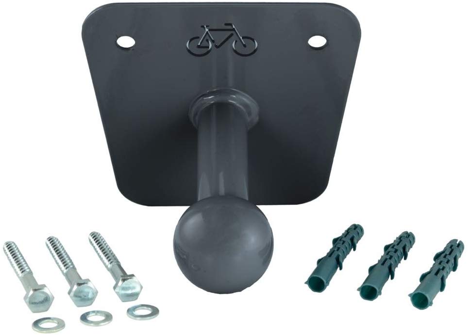 Universal Wall Mount for Bicycle Rear Carrier Bike Roof Rack Catcher in Garage and Cellar