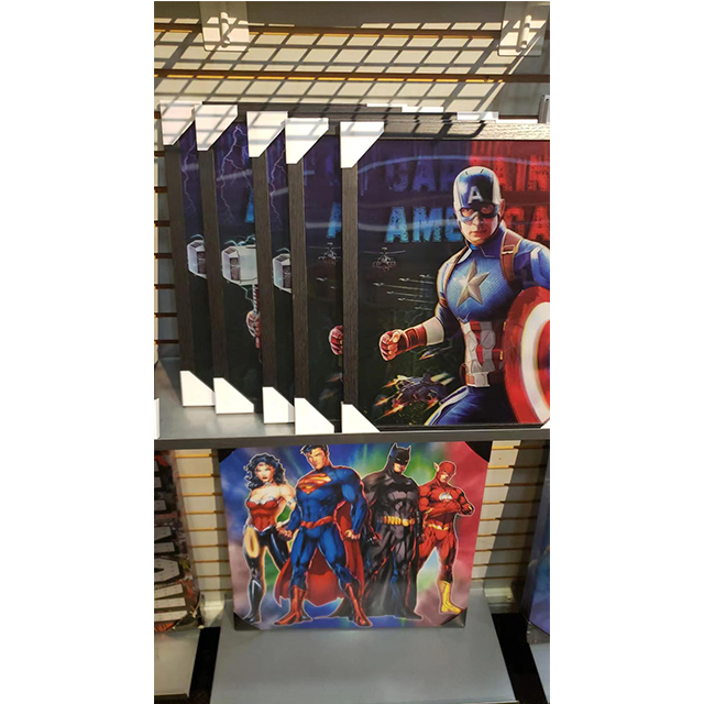 30x40cm 3D Animation Poster Lenticular Flip Pictures Of Marvel Comics Wall Art