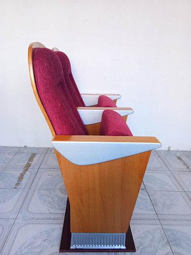 Church Type Fabric Auditorium Theater Chairs For Bishop And Pastor