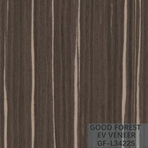 Engineered Veneer Dark Vine Sliced Cut Technics Straight Grain
