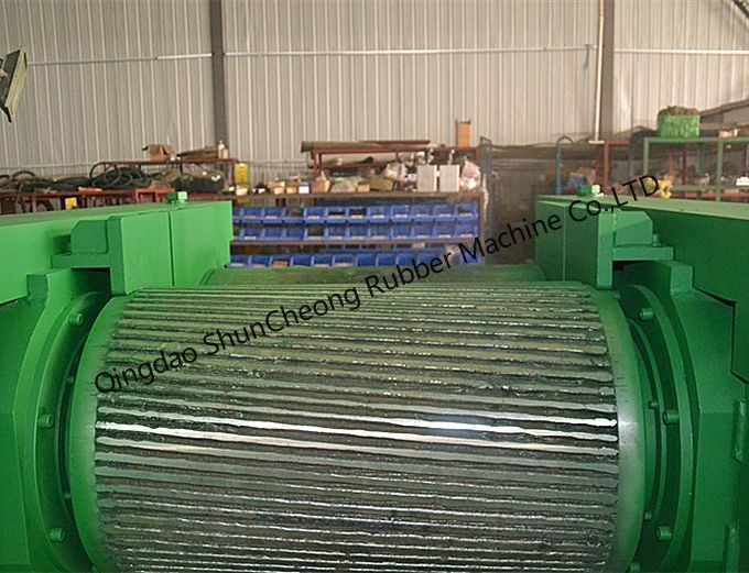 XKP-400 Double Rollers Wasre Tire Rubber Granules Grinding Machine