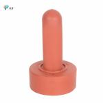 Food Grade 69×24mm Calf Feeding Bottle Nipple Natural Rubber Series