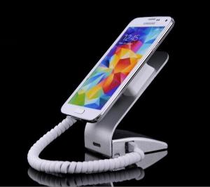 Quality COMER security handset charger alloy Holders with Alarm systems anti-lost devices for phone shops wholesale