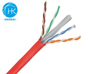 Quality PVC Jacket Cat 6 Network Cable 23awg 8 Conductor Cca Communication Cable wholesale