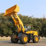 ISO9001 5000kg Compact Wheel Loader With 3m³ Bucket